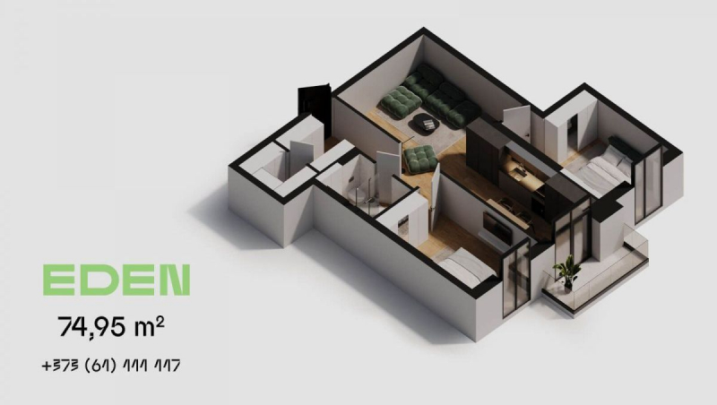 EDEN. Un nou nivel de confort în Buiucani. Complex rezidențial premium pentru cei care aleg ce e mai bun