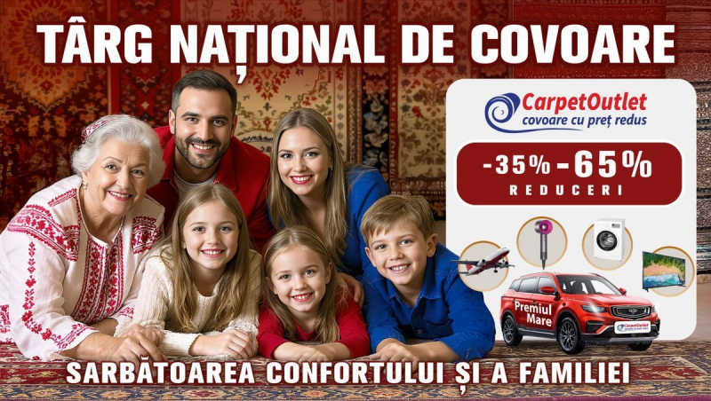 TÂRG NAȚIONAL DE COVOARE – Sărbătoarea Confortului și a Familiei
