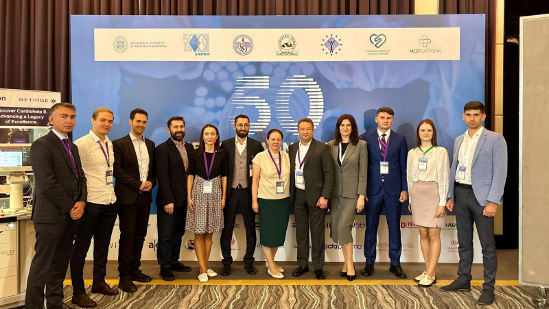 Global Biomarketing Group Moldova - sponsor Platinum la Congresul Jubiliar de 50 de Ani al Societății de Anestezie și Reanimatologie - VIDEO