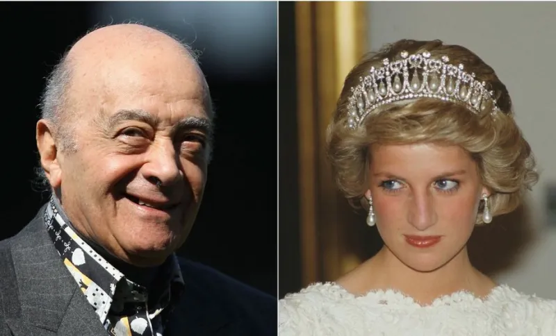Ultima dorință a lui Mohamed Al-Fayed. Ce a cerut magnatul înainte de a muri în legătură cu Prințesa Diana - FOTO