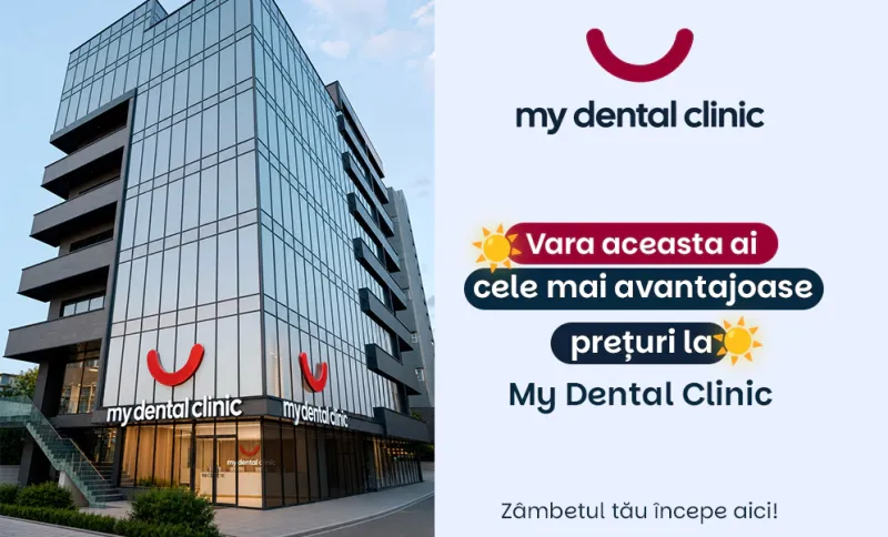 Cele mai avantajoase oferte ale verii sunt la My Dental Clinic