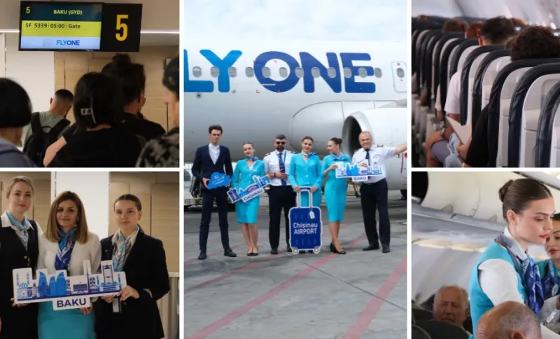 FLYONE a lansat zborurile directe spre Baku