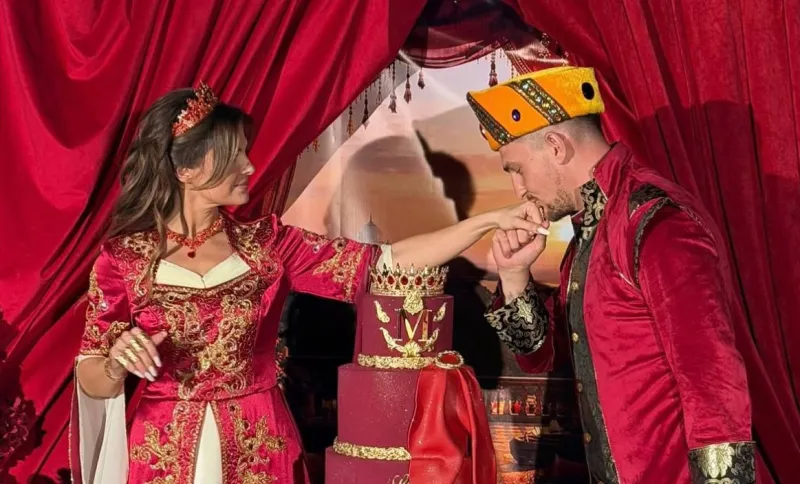 A sosit pe un cal alb și a petrecut ca o sultană. Iată cum a arătat aniversarea de 35 de ani a femeii de afaceri Marina Paniș - VIDEO