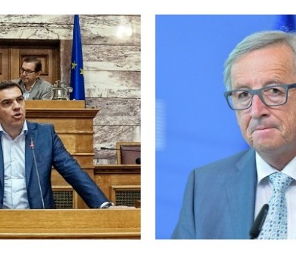 Atena a acuzat UE si FMI ca "vor sa umileasca poporul grec". Acces de furie al presedintelui CE: "Tsipras NU spune adevarul" - VIDEO