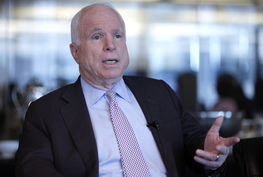 Senatorul american John McCain, vine la Chisinau. Are fixata o intrevedere cu Iurie Leanca