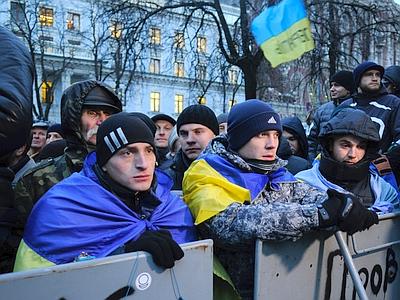 Noi manifestatii in Ucraina. Peste 2.000 de persoane au protestat la Donetk pentru o tara unita