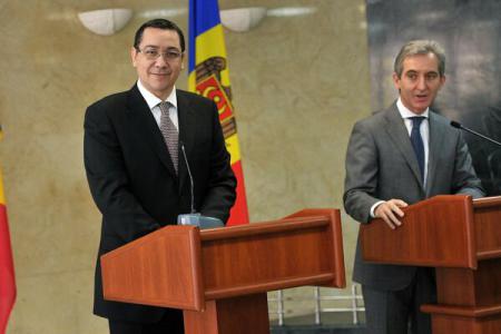Iurie Leanca si Victor Ponta se intalnesc azi la Sculeni. Vor marca eliminarea vizelor pentru moldoveni