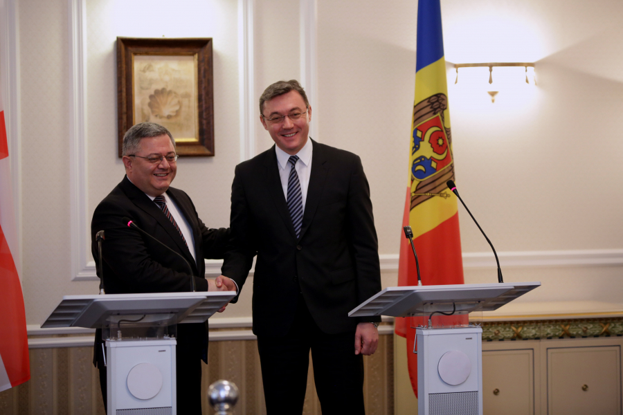 Moldova si Georgia vor spori colaborarea parlamentara. Intelegerea presedintilor de parlament din cele doua state