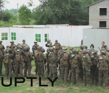 Imagini cu soldatii ucraineni, antrenati de fortele NATO in vestul tarii. SUA a extins programul de instruire. VIDEO