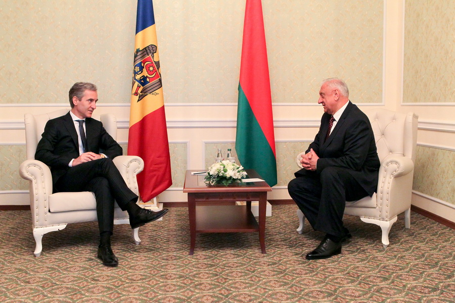 Iurie Leanca, la Minsk. Ce a discutat premierul cu omologul sau din Belarus