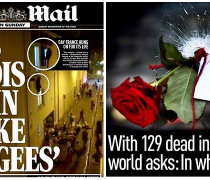"In numele cui?". "Jihadistii din Paris au intrat ca falsi refugiati". Primele pagini ale ziarelor, dupa tragedia din Franta - GALERIE FOTO