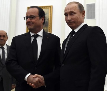 Hollande a cerut la Moscova crearea unei "mari coalitii"impotriva Statul Islamic. Raspunsul lui Vladimir Putin - VIDEO