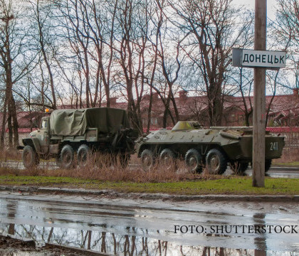 Razboiul e la un pas sa reizbucneasca in Ucraina, dupa 2 luni de armistitiu. Ce au fotografiat localnicii din Donetk