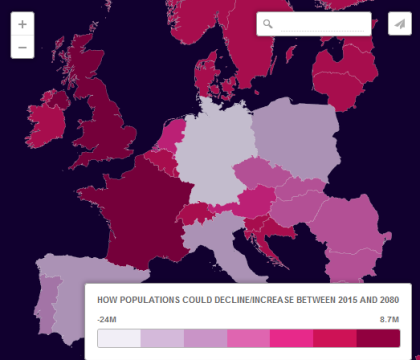 Schimbarile majore pe care le va suferi populatia UE din cauza migratiei. Cum va arata Uniunea pana in 2080