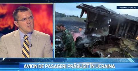 Expert: "Oricat de cinic ar suna, Ucraina are cel mai mult de castigat dupa prabusirea avionului"