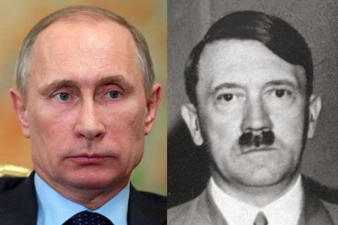 INFOGRAFIC. Vladimir Putin calca pe urmele lui Adolf Hitler. Vezi comparatia celor doi lideri