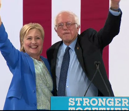 Bernie Sanders o sustine pe Hillary Clinton. Care este diferenta in sondaje intre candidata democrata si Donald Trump