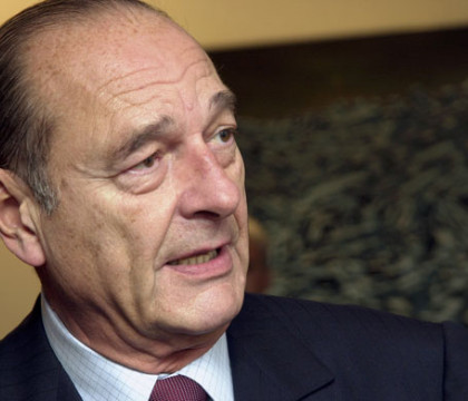 Fostul presedinte francez Jacques Chirac a fost spitalizat