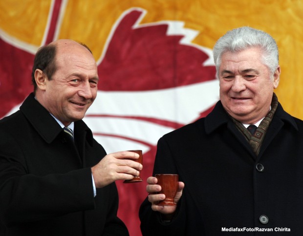 "Basescu suna fiind in stare de ebrietate" Cum a fost relatia lui Traian Basescu cu Vladimir Voronin in timpul celor 2 mandate