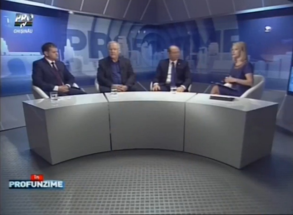 Discutii fierbinti in studioul In PROfunzime! Valeriu Strelet: "Sa nu degradam dupa aceasta emisiune ca sa nu ne putem intalni"
