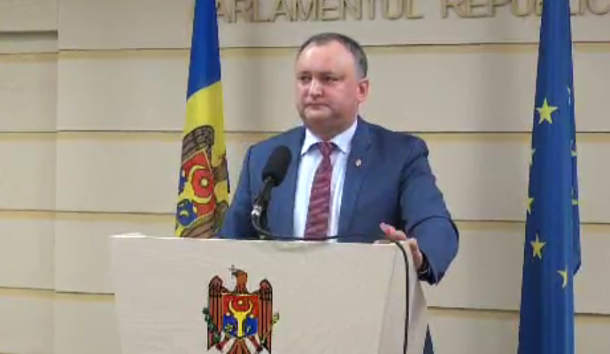 Igor Dodon: "Ne rezervam dreptul de a contesta la Curtea Constitutionala deciziile luate la sedinta Parlamentului"