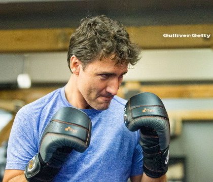 Premierul Canadei Justin Trudeau s-a declarat pregatit sa isi ia revansa intr-un meci de box cu actorul Matthew Perry