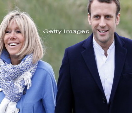 Cine este sotia lui Macron, candidatul favorit la prezidentiale. Portretul posibilei viitoare Prime Doamne a Frantei. FOTO