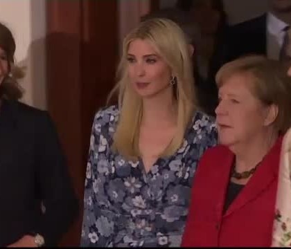 Ivanka Trump, huiduita la un eveniment la care a fost invitata de Merkel, dupa ce si-a aparat tatal