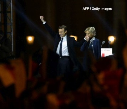 Alegeri prezidentiale in Franta. Emmanuel Macron a invins-o pe Le Pen cu 66% din voturi. "Nu vom ceda in fata fricii". VIDEO