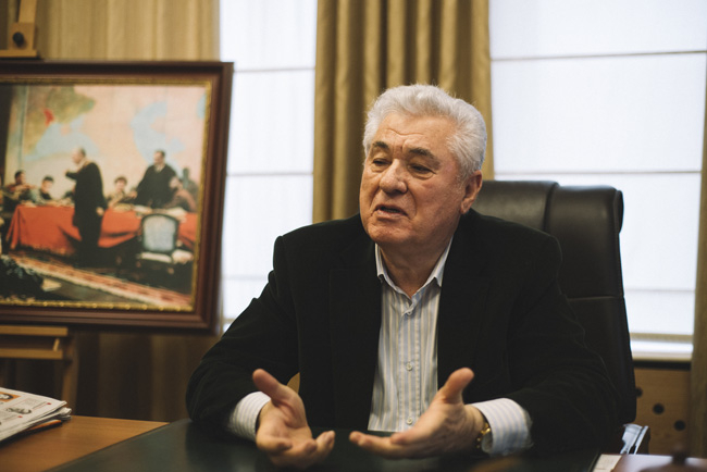 "A fost amabil, modest. Nu mai are rost sa candideze. Trebuie sa se STIMEZE" Ce sfaturi ii da Voronin lui Leanca