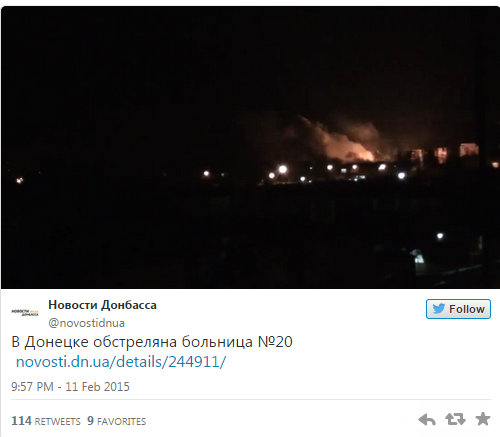 Bombardamentele la Donetk si Lugansk continua si dupa semnarea acordului de la Minsk. Jurnalistii straini confirma atacurile