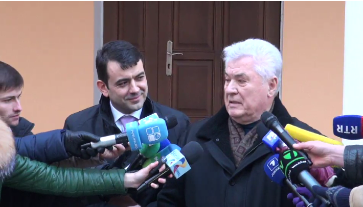 Vladimir Voronin, dupa intalnirea cu Chiril Gaburici: "Vom fi foarte constructivi cand va fi propus ca prim-ministru. Voi va faceti concluziile"