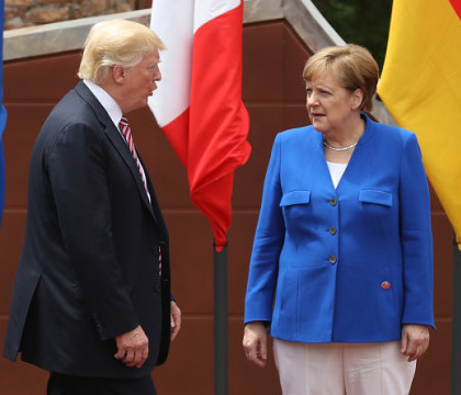 Merkel i-a atras atentia lui Trump, dupa ce a zis ca germanii sunt "foarte rai". Mesajul pe care i l-a transmis
