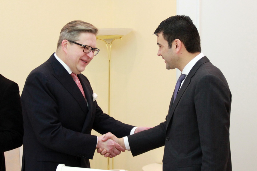 Chiril Gaburici s-a intalnit cu Pirkka Tapiola. Ce a discutat cu seful delegatiei UE in RM - FOTO