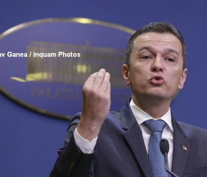 Premierul roman Sorin Grindeanu: "Dupa ce Liviu Dragnea demisioneaza, demisionez si eu". Critici dure la adresa "fostului PDL-ist Dragnea"