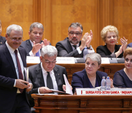 Guvernul roman condus de Mihai Tudose a fost investit de catre Parlament cu 275 de voturi favorabile