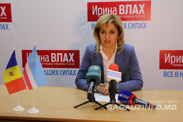 Candidatul socialistilor, Irina Vlah, a castigat alegerile pentru functia de bascan al Gagauziei. Pentru ea au votat 51,01 la suta - VIDEO