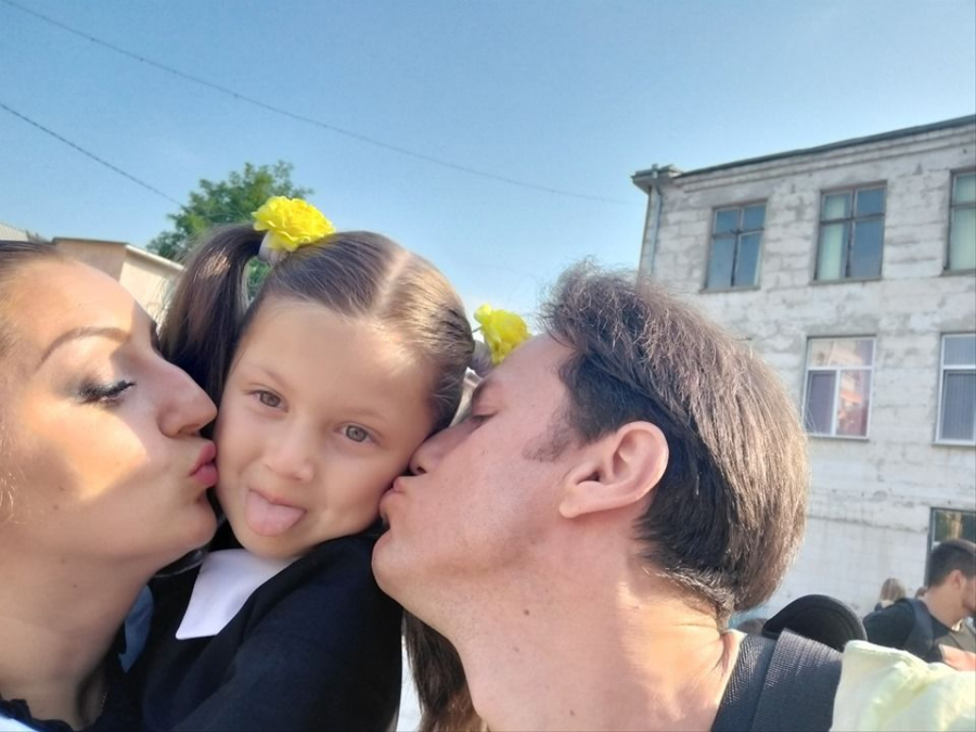 Ruxanda, fiica Alionei Triboi - scolarita in toata regula
