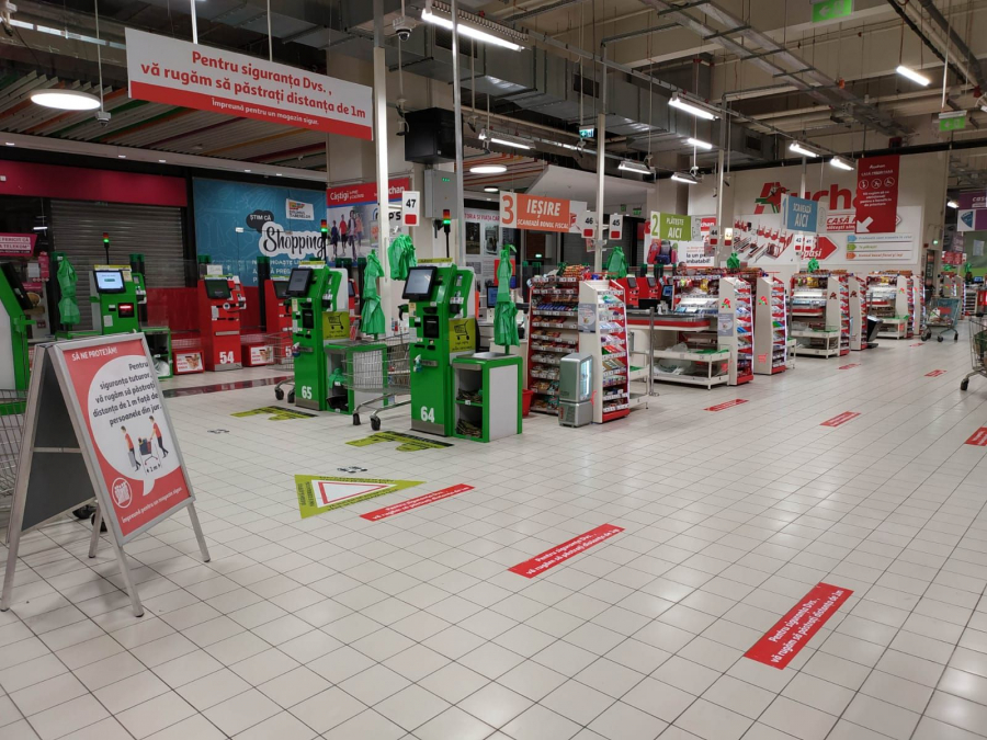 Care sunt noile masuri luate de hipermarketurile din Romania din cauza pandemiei de coronavirus