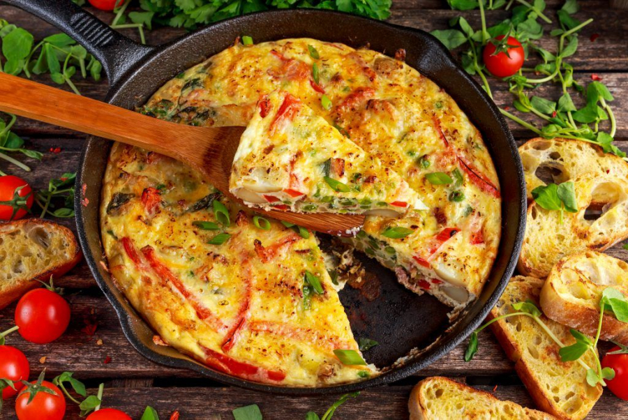 Frittata cu legume 