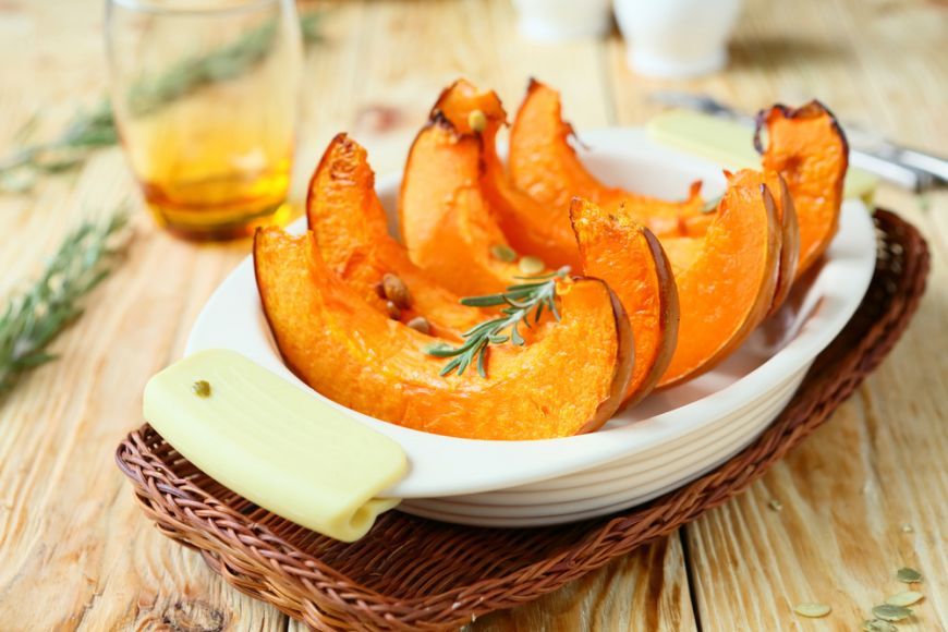 Dovleac copt cu scortisoara - un aperitiv perfect in timpul verii