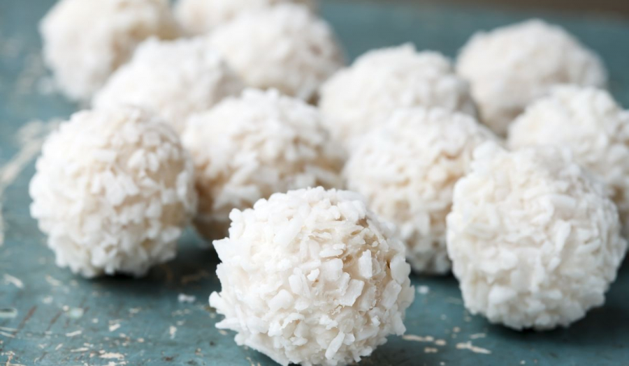 Trufe dulci si aromate cu ciocolata alba si ghimbir