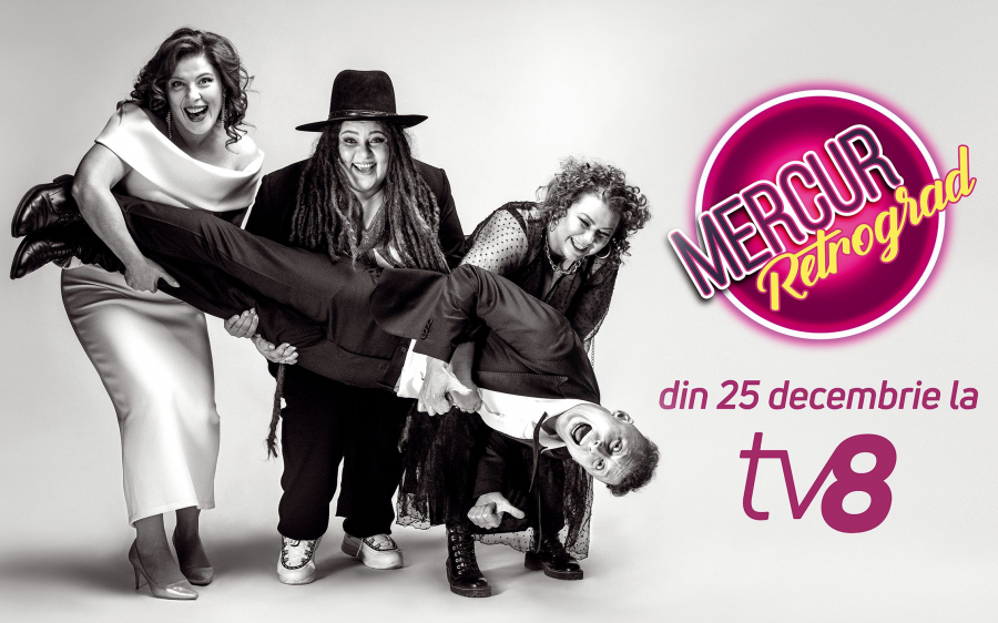 De sarbatori, magia incepe la TV8! Chiar in ziua de Craciun, pe 25 decembrie, TV8 lanseaza cel mai asteptat show al acestui sezon, Mercur RETROGRAD! 