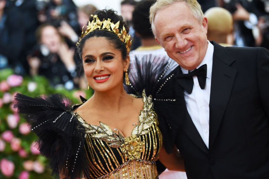 Salma Hayek si Francois-Henri Pinault, o poveste de dragoste plina de romantism dupa 40 de ani
