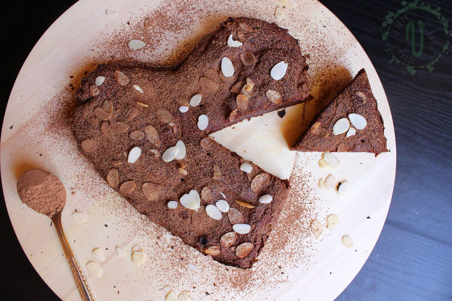 Chec fara gluten cu banane si ciocolata