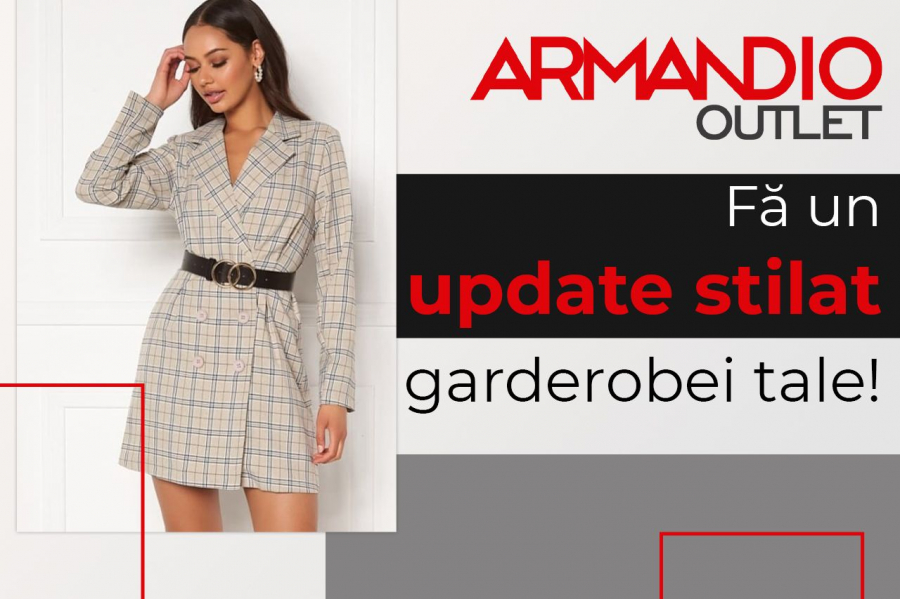 ARMANDIO OUTLET, acum si la Buiucani! 