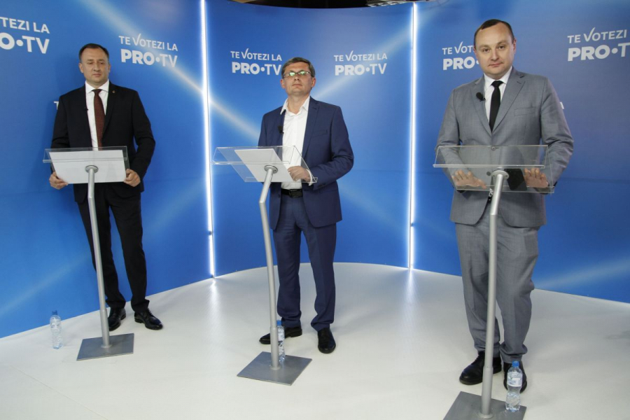 Promisiuni si discutii aprinse in platoul emisiunii "Te votezi la PRO TV". Vezi cele mai importante declaratii ale lui Grosu, Batrancea si Ulanov - VIDEO