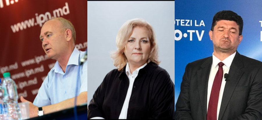 Anatolie Prohnitchi de la Pаrtidul Politic Partidul Verde Ecologist, Lisac Nadejda de la Partidul Legii si Dreptatii si Iurie Muntean de la Partidul Actiunii Comune – Congresul Civic - la dezbaterile electorale “Te votezi la PRO TV"