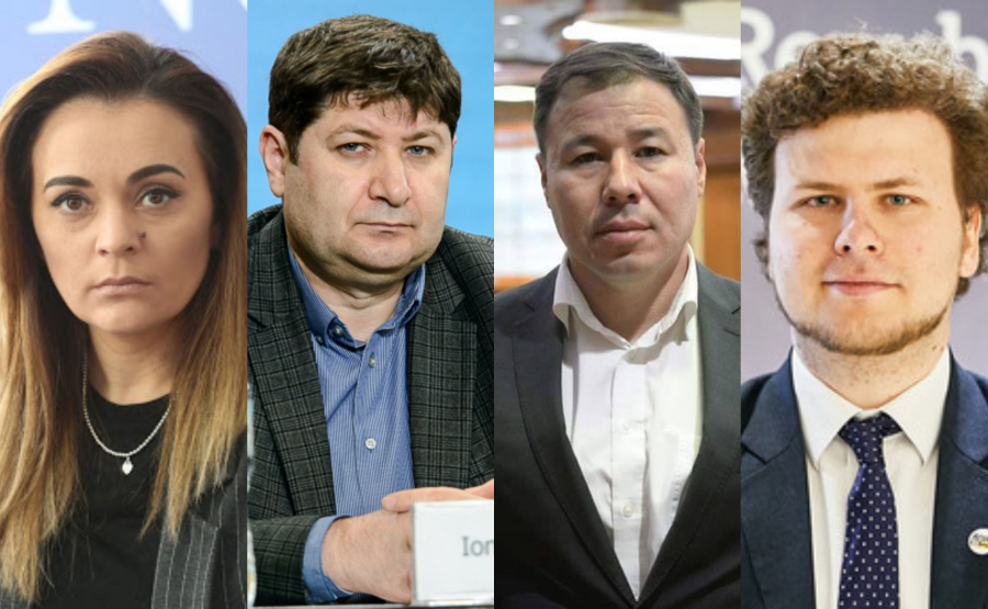 Elena Gritco de la Blocul "Renato Usatii", Ion Terguta de la PPDA, Bogdan Tirdea de la BECS si Dan Perciun de la PAS - la dezbaterile electorale “Te votezi la PRO TV"