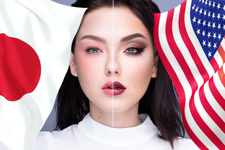 Japonia vs. SUA: standarde duble! 5 diferente clare intre machiajul american si cel japonez